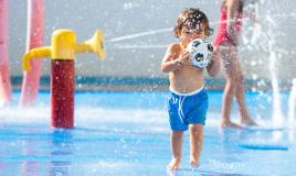 Splashzone du camping Les Embruns