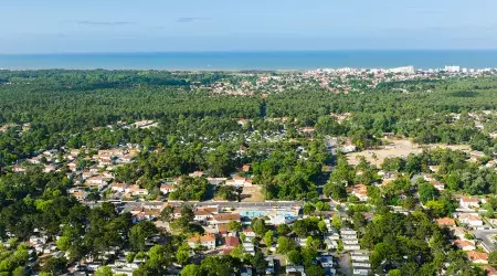 Vue du ciel au Bois Dormant